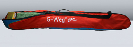 Mit der G-Weg®-Tasche einfach zu transportieren.