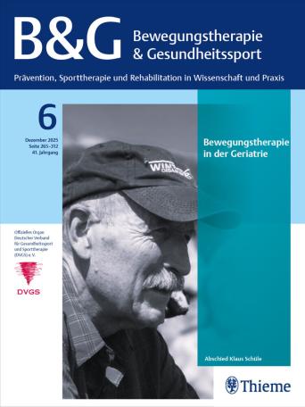 2025 | 06 Bewegungstherapie in der Geriatrie