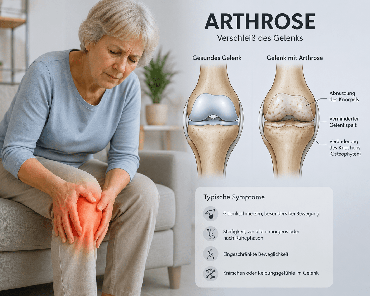 Die positiven Auswirkungen körperlicher Aktivität bei Arthrose