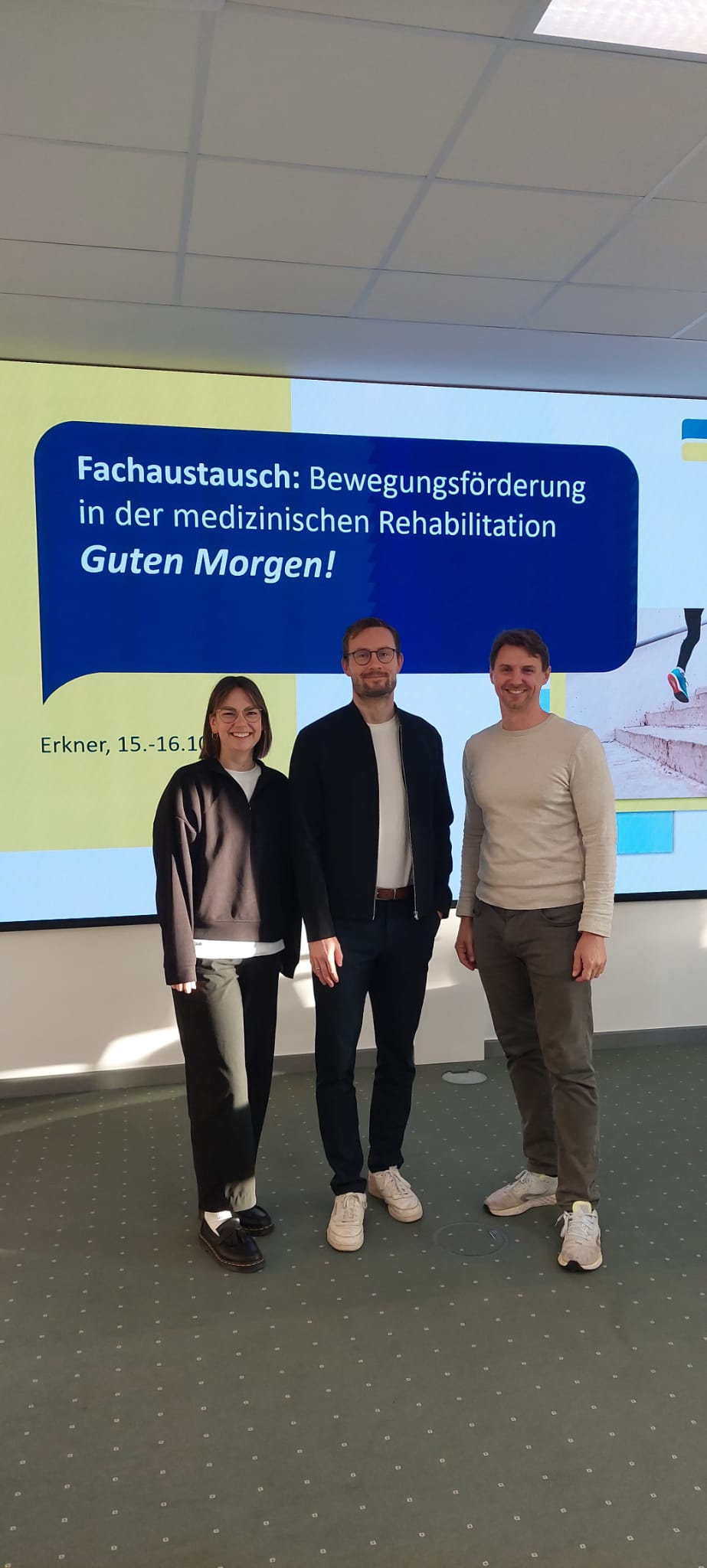 Fachaustausch Bewegungstherapie der DRV Bund
